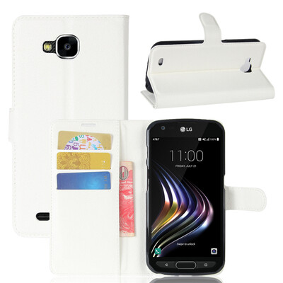 

GANGXUN LG X venture Case High Quality PU Leather Flip Cover Kickstand Anti-shock Wallet Case for LG H700