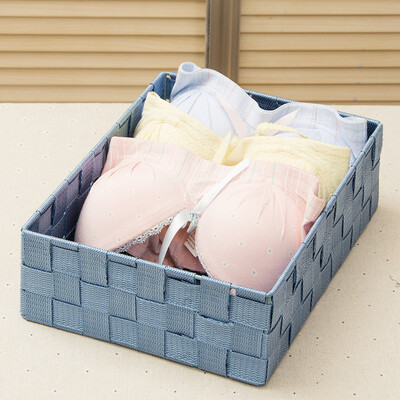 

Ou Run Zhe knitting storage basket mini version cloth storage basket debris box 10cm 5 loaded