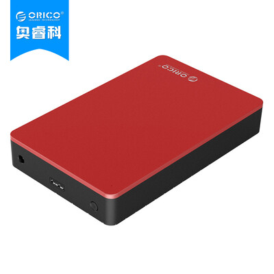 

ORICO MD35U3 3,5-дюймовый USB3.0 мобильный жесткий диск алюминиевый SATA3.0 настольный ноутбук последовательный порт внешний корпус поддержка 8Т жесткий диск / SSD красный