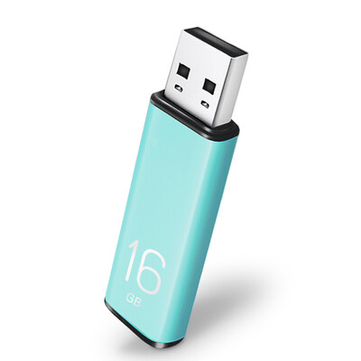

OV U-color 16G USB20 metal U disk ice blue