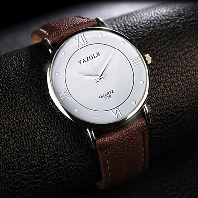 

2017 Fashion Watches Men Luxury Top Brand YAZOLE Casual Analog Quartz Watch Men's Business Wristwatch