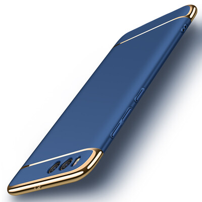 

Machine music millet 6 mobile phone shell full package hard shell drop protection shell for millet 6 Ling faction series of sapphire blue