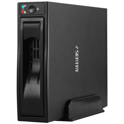 

Шо Li-тай (SEATAY) HDS6100 одного отсека 3,5 дюйма USB3.0 HDD корпус внешний корпус из алюминия установка без инструментов