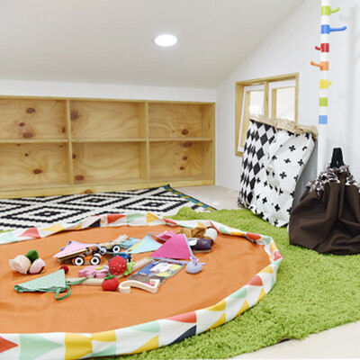 

Jingdong supermarket] dream child GGUMBI children's game bag / toy bag orange (small) one second toy storage 5455