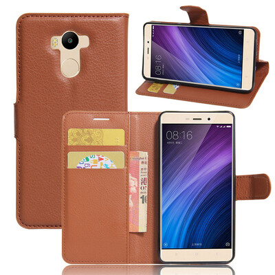 

GANGXUN Xiaomi Redmi 4 Prime Case High Quality PU Leather Flip Cover Kickstand Anti-shock Wallet Case for Xiaomi Redmi 4 Pro