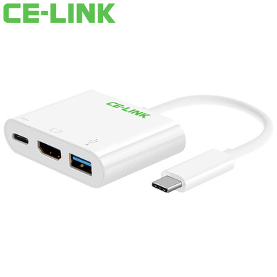 

CE-LINK Type-C к SB3.0+VGA кабель конвертер USB-C адаптер
