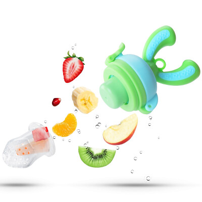 

Jingdong Supermarket Shus SNUG food bite music teeth baby molars fruit&vegetable food supplement baby fruit nipple bite bag S1042B mint blue