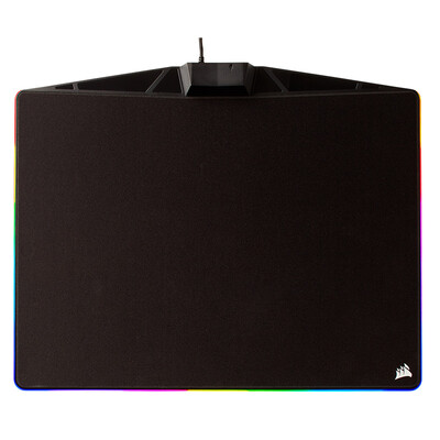 

USCorsair Gaming Series MM800 cloth gaming mouse pad RGB Symphony Backlight Black