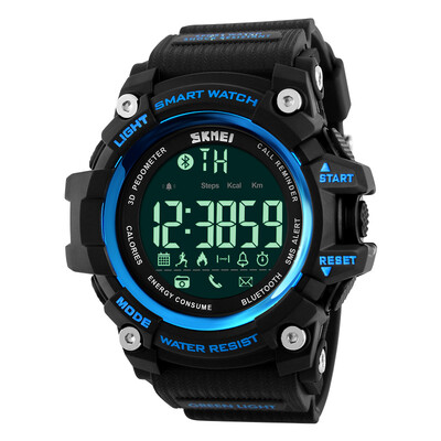 

Time skimi smart watch multi-purpose outdoor sports running Bluetooth electronic watch 1227 blue