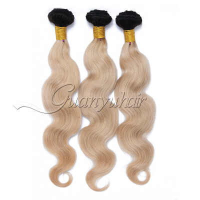 

9A High quality Ear to Ear 13x4 Lace Frontal Closure With Bundles Peruvian Virgin Hair Body Wave Honey Blonde #1B/27 Honey Blonde