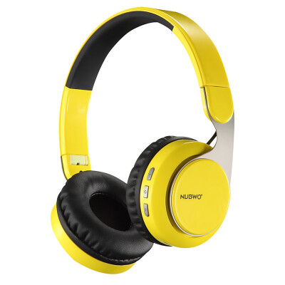 

(NUBWO) S8 stereo headset Bluetooth headset sports headset music game headset yellow