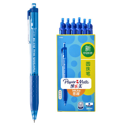 

Paper Mate Ballpoint Pen 300 RT 0.5MM Blue Paper Box (12 Pack)