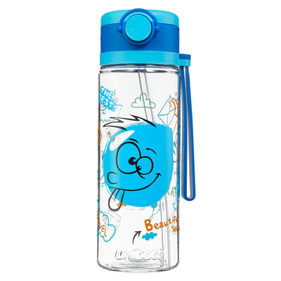 

Uni made United States imported Tritan material Jingdong self-cup children&39s cup travel straw kettle male&female students straight drink cup 360ML child beauty gourmet KP331A