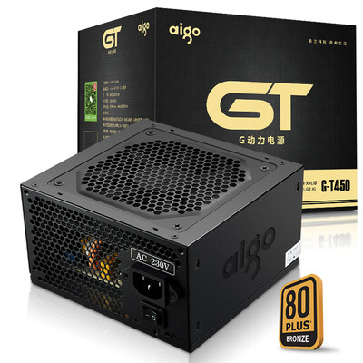 

Patriot aigo rated 450W G-T450 desktop host computer power supply full voltage bronze 85 12V high current DC-DC