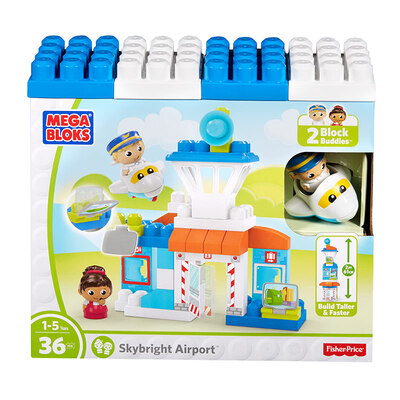 

Meijia MEGA large building blocks friendly airport set DPJ56