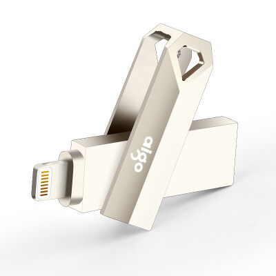 

Патриот (Aigo) 128G U диск U366 USB3.0 Apple, телефон компании Apple MFI сертификации официальный iPhone и IPad мобильный компьютер с серебряным двойным интерфейсом