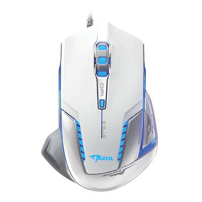 

E-3lue EMS600 Mazer II Type-R 2500 DPI Blue LED Optical USB Wired Gaming Mouse