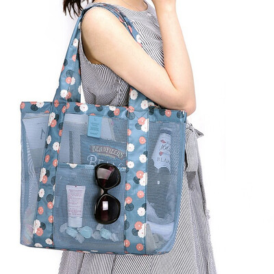 

Fathi Beach bag large-capacity outdoor travel storage bag shopping bag multi-functional clothes cosmetics storage bag