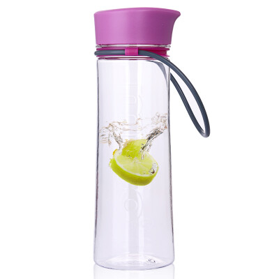 

【Jingdong Supermarket】 MIGO plastic water cup 0.47L portable leak-proof student sports cup lemon hand cup purple