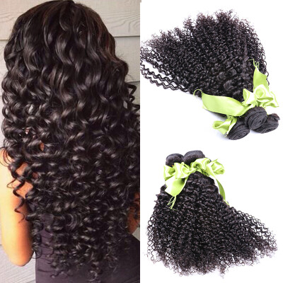 

Brazilian Hair Weave Bundles Brazilian Kinky Curly Virgin Hair 3Bundle Deales Grade 8A Unprocessed Virgin Kinky Curly Human Hair