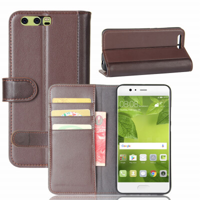 

GANGXUN Huawei P10 Plus Case Genuine Leather Magnetic Flip Cover Kickstand Card Slot Wallet Pouch for Huawei P10 Plus