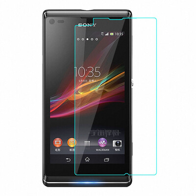 

WIERSS Tempered Glass Screen Protector guard For SONY Xperia  S36h C2105 C2104 4.3 inch Protective glass Film