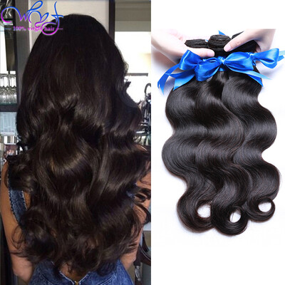

WYF Hair 3Pcs Brazilian Virgin Body Wave Hair 9A Cheap Brazilian Hair Body Wave Double Machine Weft Brazilian Human Hair Extension