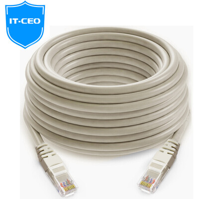 

IT-директор Y1WX-10 высокой скорости через неэкранированные шнуры RJ45 патч Законченный кабель широкополосной линии с проектами по улучшению кристалла дома проводки головки 10 м