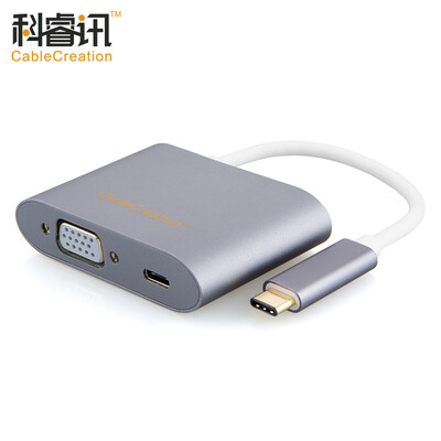 

КАБЕЛЬ СОЗДАНИЯ Type-C трансфицировали HDMI + USB HUB преобразователь подключен ТВ-проектор 12-дюймовый MacBook продлен адаптер USB USB-C перезаряжаемые черный CD0077