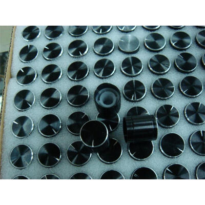 

Black aluminum shaft potentiometer knob to spend special 15MMX17MM