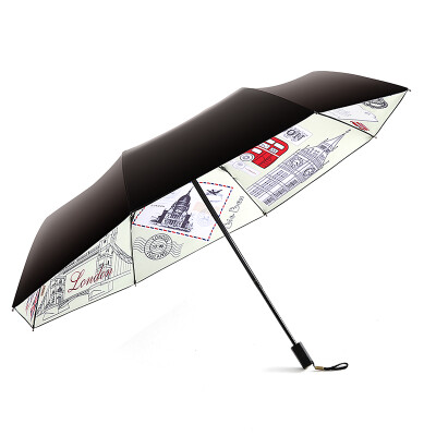 

NELLO NIELLO N8352 double-layer hand-opened vinyl UV umbrellas rain umbrella N8352