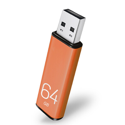 

OV U-color 64G USB2.0 металлический флеш-диск оранжевый