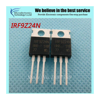 

10pcs free shipping IRF9Z24N F9Z24 IRF9Z24NPBF MOSFET MOSFT PCh -55V -12A 175mOhm 127nC TO-220 new original