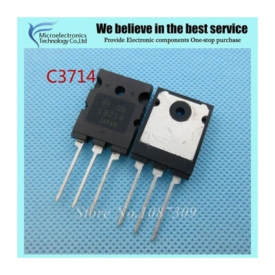 

5pcs free shipping 2SC3714 C3714 High Power Transisitor 20A500V200W TO-3PL new original