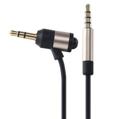 

Snowkids hands-free audio cable black gold for Apple / Andrews / Samsung / Huawei / millet / Meizu, etc.