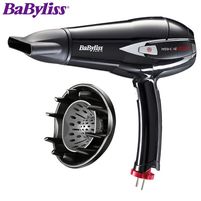 

Babyliss фен, чтобы отправить его подруге подарок на день рождения бытового питания фен D371CN (1800W)