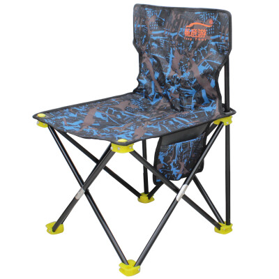 

Easy Tour camping folding chair self-driving equipment fishing stool art sketch chair portable fishing chair small blue camouflage chair