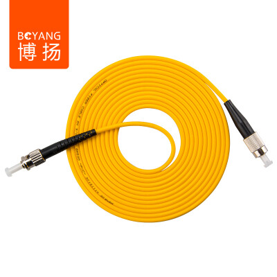 

Bo Yang (BOYANG) BY-10321SM carrier-class fiber jumpers transceiver pigtail 10 meters FC-ST (single-mode single-core