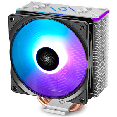 

Kyushu FENGSHEN DEEPCOOL Xuanbing GTCPU cooling fan with the four brands synchronized light effect RGB glow top film 17 kinds of RGB support 2066 AM4 platform