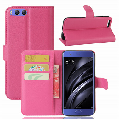 

GANGXUN Xiaomi Mi 6 Чехол из высококачественной кожи PU с флип-чехлом Kickstand Anti-shock Кошелек для Xiaomi Mi 6