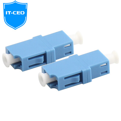

IT-CEO Y2LC-10 LC-LC Fiber Optic Network Jumper Cable Coupler Engineering Plastics LC Simplex Single Model 10 / Pack Blue