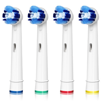 

Jia Pei electric toothbrush head EB20-4 applicable Braun Ou Le B D12 D16 D20 D34 D36 precision cleaning 4 package