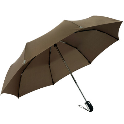 

[Jingdong supermarket] Paradise umbrella 3331E touch a dry from the open three fold ultra-light umbrella deep purple