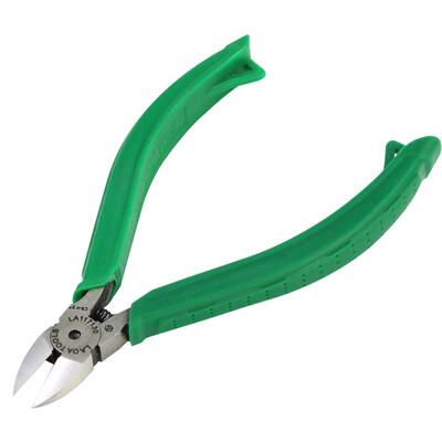 

LAOA Plastic Nippers Pliers Soft Handle Diagonal Pliers Electrical Wire Cutting Side Snips Flush Plier 5 inch