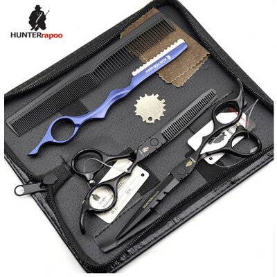 

HT9153 Professional black Japan Hair Scissors Set 5.5" , 6" Beauty Salons Barber Cutting Thinning Scissors Hairdressing