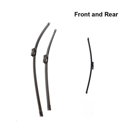 

Wiper Blades for FIAT Doblo Cargo 24"&16" Fit Push Button Arms 2010 2011 2012 2013