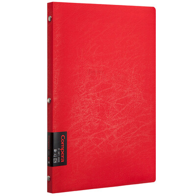 

Qixin COMIX B5 50 sheets of 26-hole PP binders Notepad notebook Compera original series C7004 red