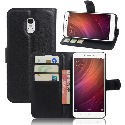 

GANGXUN Xiaomi Redmi Note 4 Case High Quality PU Leather Flip Cover Kickstand Anti-shock Wallet Case for Xiaomi Redmi Note 4