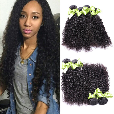 

Brazilian Kinky Curly Virgin Hair 4 Bundles Mink Brazilian Virgin Hair Curly Human Hair Unprocessed Brazilian Deep Curly Hair