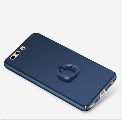 

GANGXUN Luxury Phone Case For Huawei P10 Ultra Thin Slim Cover Simple PC Back Ring Holder 360°Rotation Protection For Huawei P10
